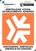 Empresa adherida al sistema arbitral de la Junta Arbitral de Consumo de Euskadi